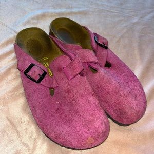 Vintage Boston Birkenstock clogs
